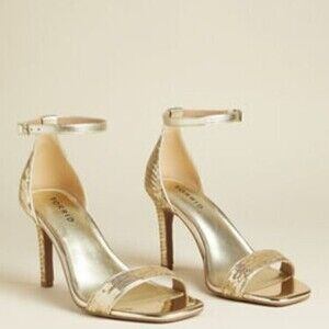 Sequin Stiletto Heel Sandal (WW)
